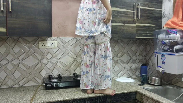 Desi jija sali sex Romance in Kitchen INDIAN JIJA SALI SEX WITH DIRTY HINDI TALK HARDCORE SEX
