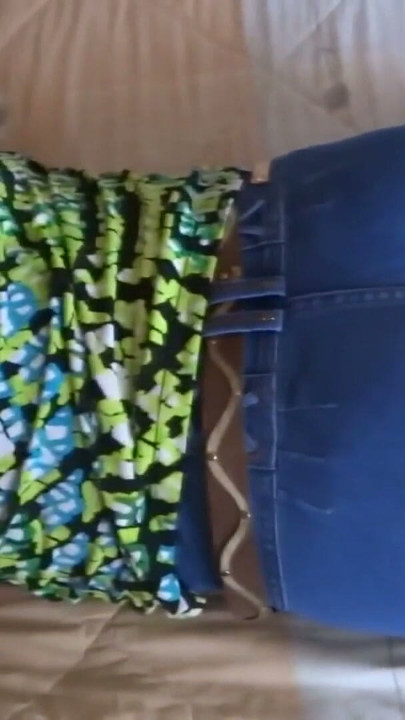 Enjoy my ass with my jeans on and my jeans down, I need a cock inside my ass | Clip 1