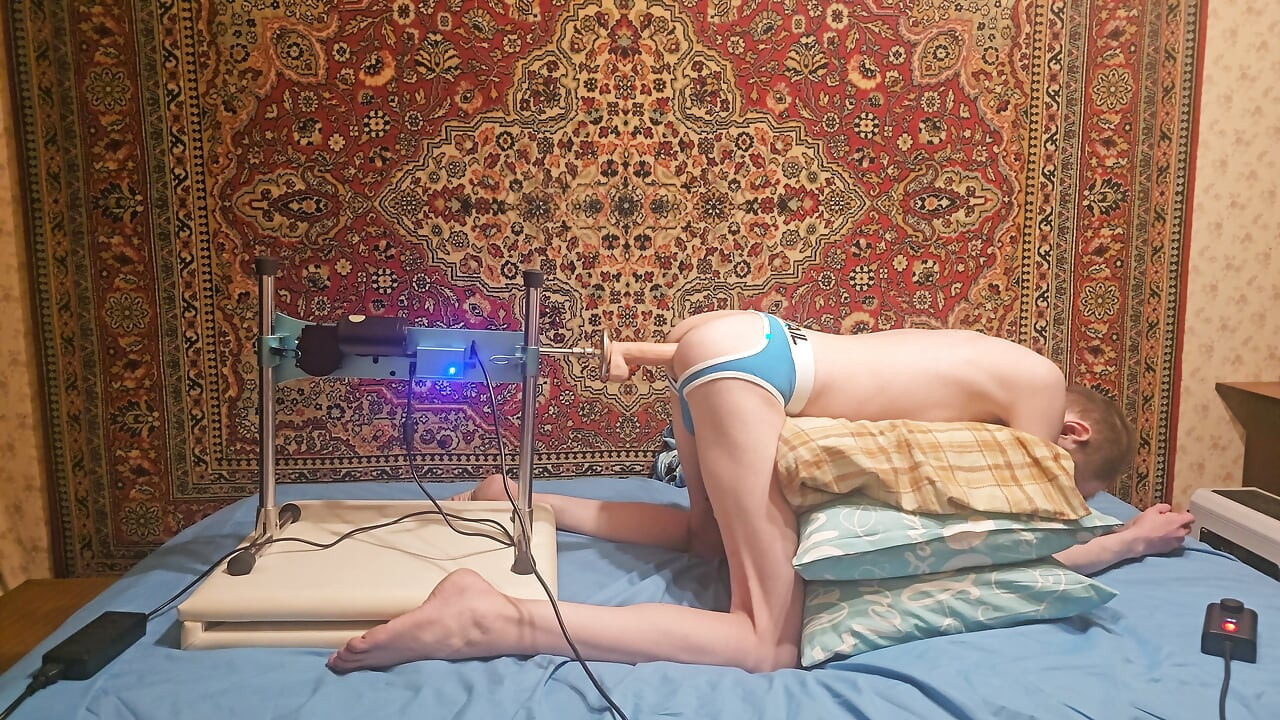 Fucking Machine Is Almost Tearing My Ass Apart It Feels so Good