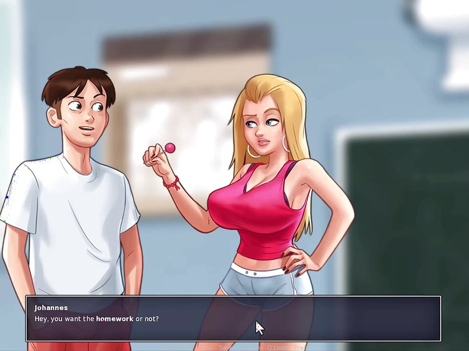 Summertime Saga - Jenny me zamolila da joj pomognem snimiti gole slike