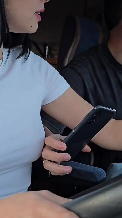 I picked up an UBER Client without a bra | Clip 1