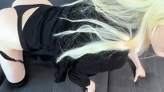 Hot Mom in Reading Glasses Fucks Son's Bully to Protect Him