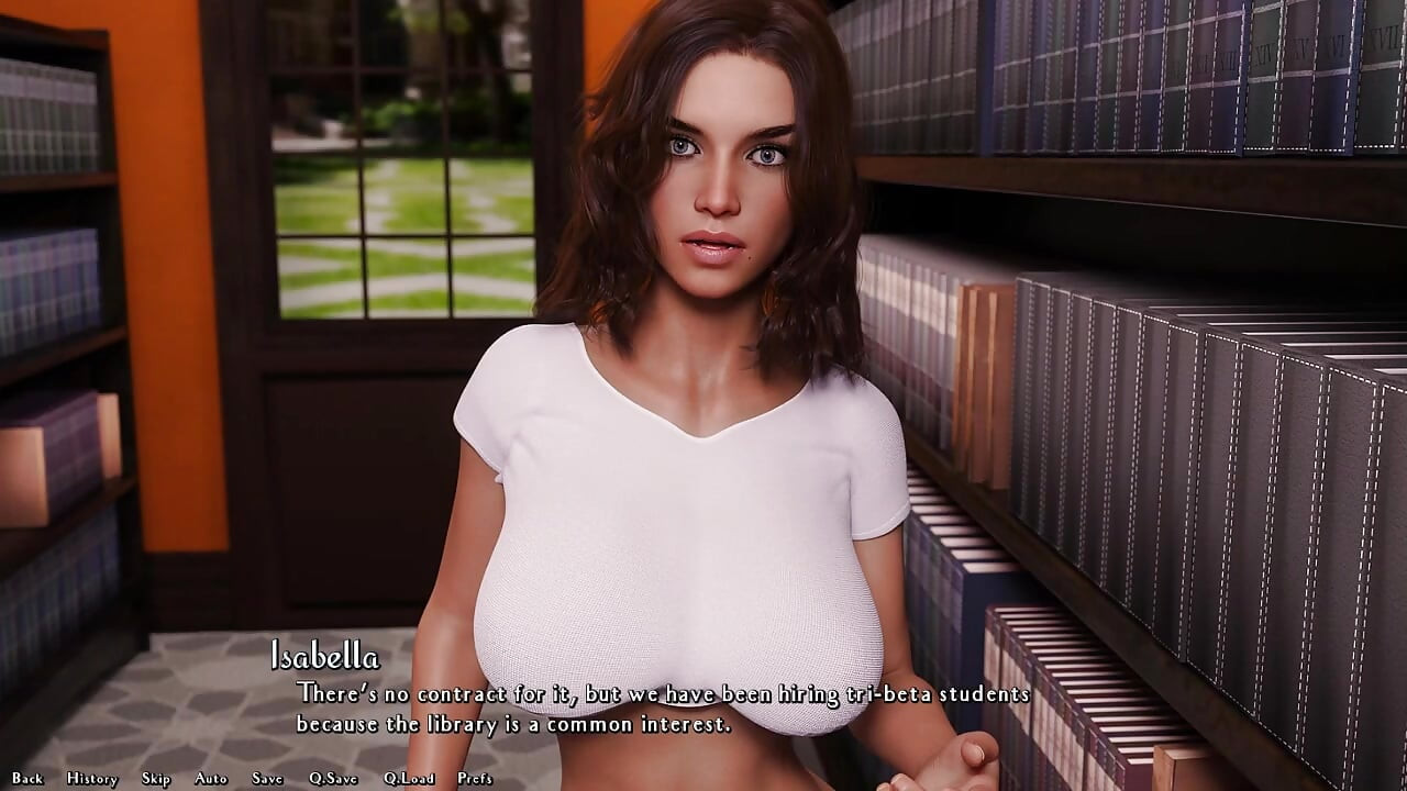 เป็น Dik 0.6.0 ตอน 116 สาวเซ็กซี่ในห้องสมุดโดย Loveskysan69