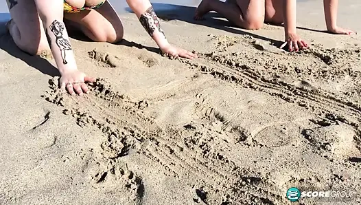 Ein tag in South Beach mit Alana Lace und Kelli Maxxx