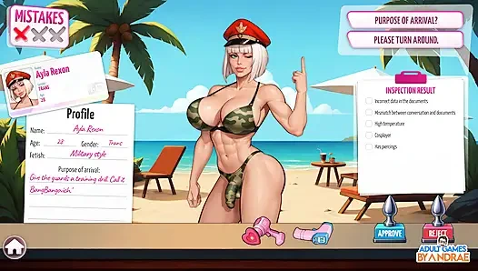 Ep3: Futa Zone: Walkthrough Kontrol Pantat Besar - hari ke-3 tanpa cosplayer