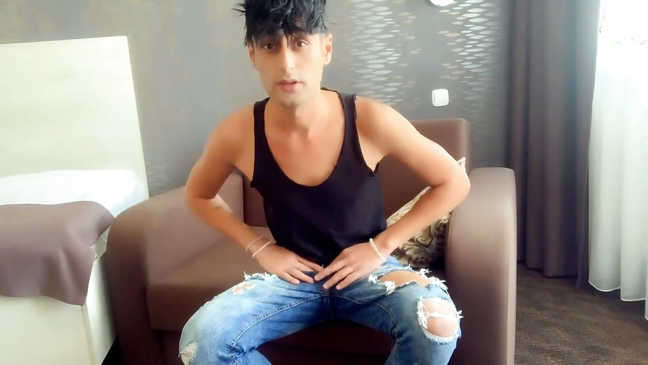 I Will Jerk off and Cum but You Not to Deserve to See Me Cum - Cum to the Sink From Behind
