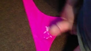 Vrouws roze string