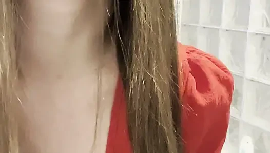 Solo in the Bathroom I Play with My Toy