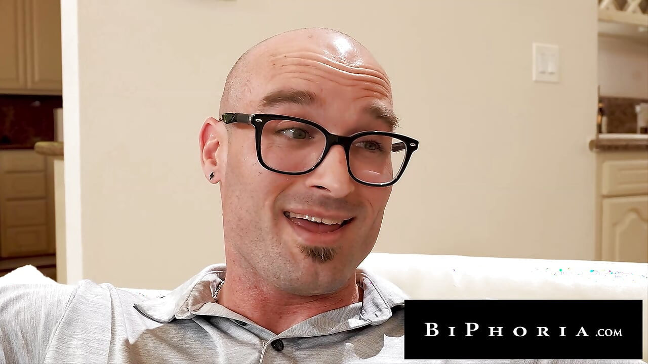BIPHORIA - "Maybe You can Show Him How To Work A Pussy"- Bi Hunk Shows His Gay BF How To Fuck Pussy