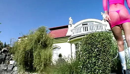 Jasmina Euro Only Anal Facial with Mugur & Lauro Giotto outdoor teasing,...