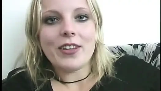 Seven Men Are Fucking One Starving Well Shaped Blonde Slut in the Hotel