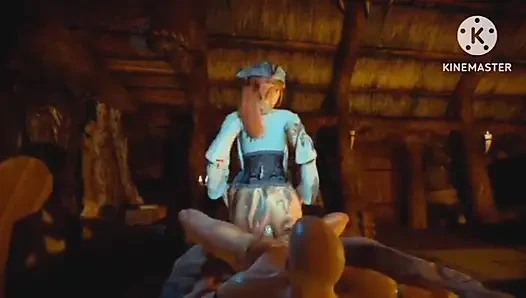 Hentai 3D animation video