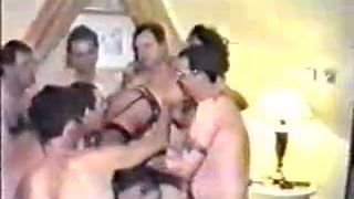 Británica amateur gangbang parte 1