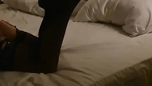 Mom touches herself before being fucked