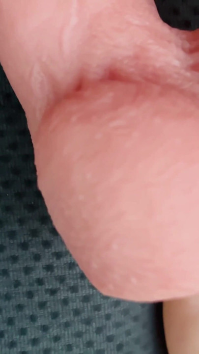 In the Car I Stop in a Parking Lot to Dildo My Pussy Like a Whore at the Risk of Being Surprised by Strangers
