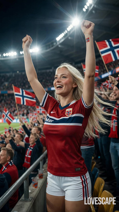 Viking Victory: Kåt nordmann raset på banen (AI)
