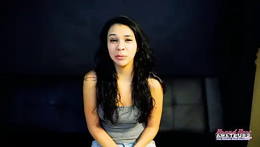 Sabrina Petite Inked Brunette Hairy Sloppy BJ Rimjob Passionate Play!