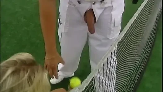 Her tennis coach rams her asshole