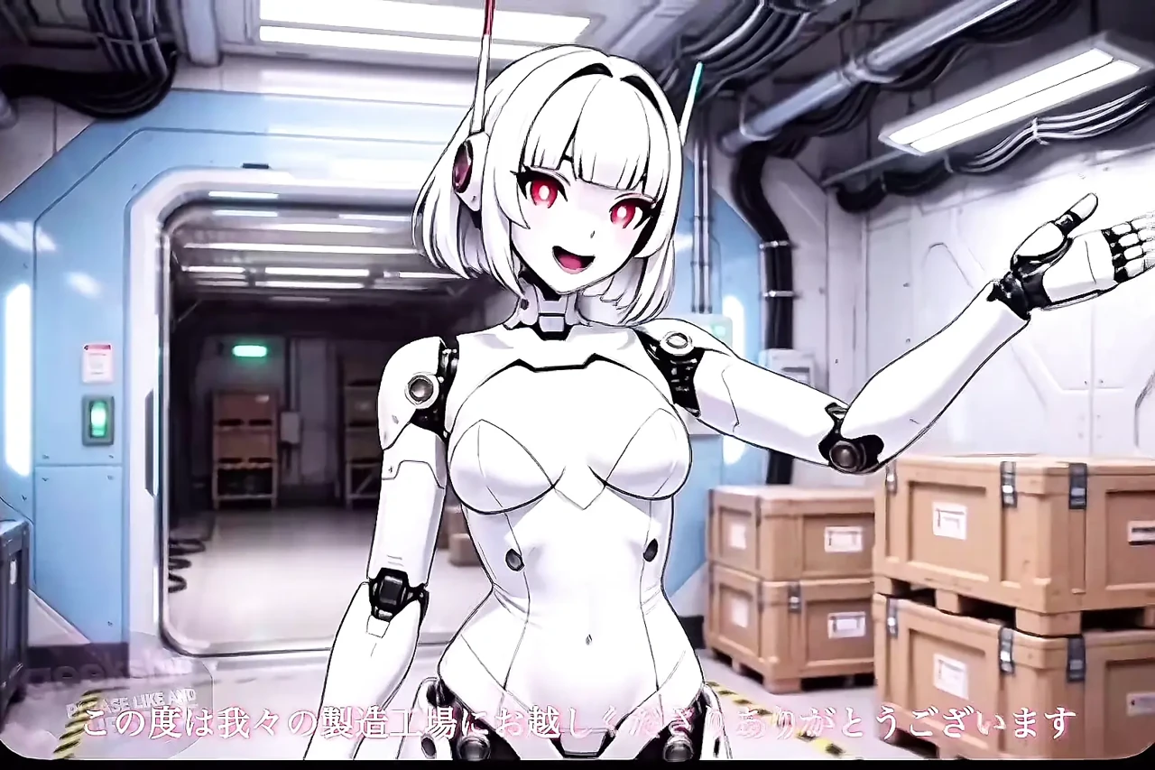 The older man who came to tour the Robo Musume manufacturing factory is interested in them and seems to support their production