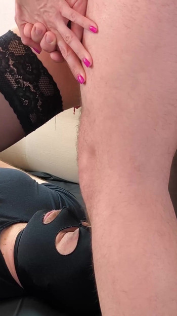 Emotional moment from "Bisexual husband shared his wife with a friend. Threesome. Mmf. Cuckold. Part 2. Ep 1123"