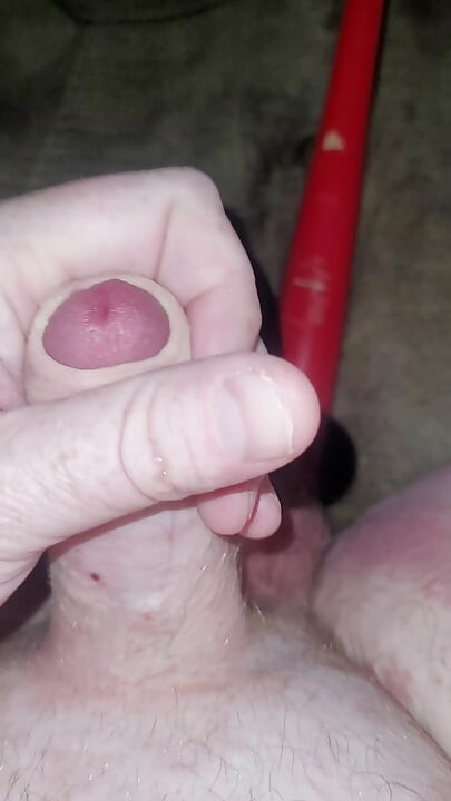 Cock playing with my ass filled