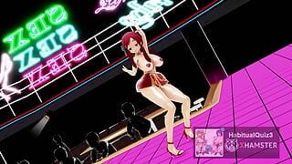 MMD R18 ZLS, Gimme Gimme Sakura 4K трах, 3D, хентай, анальный трах королевы траха короля, секс-гэнгбэнг с глотанием спермы