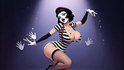 AI-Sexy Mime Tease