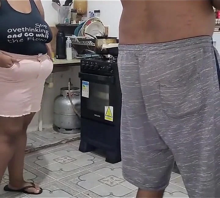 Neighbor, Can You Organize My Closet and Then Fuck Me in the Kitchen? but I Want It Inside My Ass.