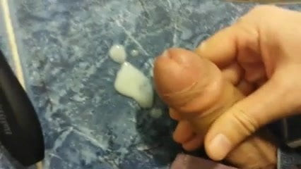 cum in bathroom...