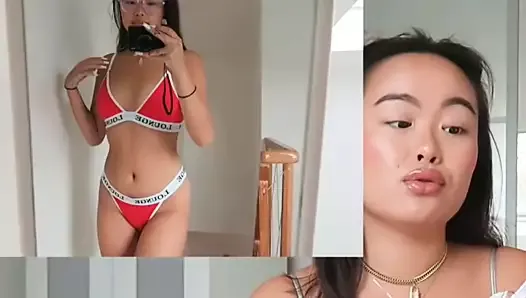 Asian youtuber lingerie haul (Ameliecara01)
