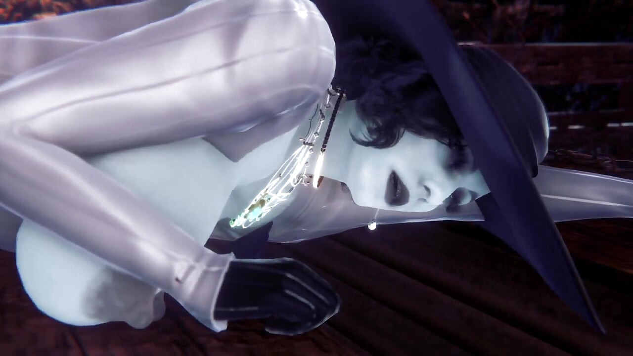 Alcina Dimitrescu prend un gode anal dans le cul - parodie porno de Resident Evil Village