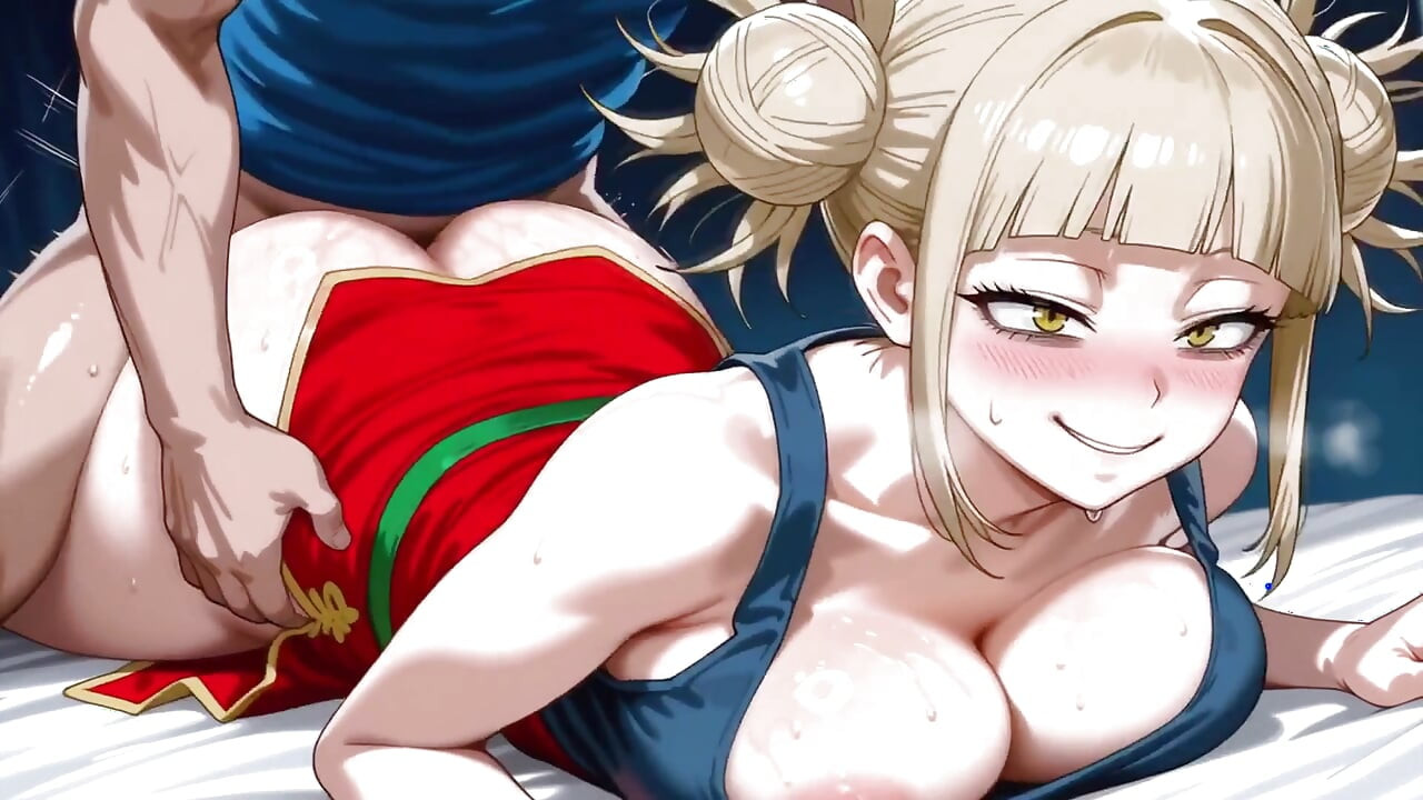Goku(kırmızı) (db) x himiko (mha)