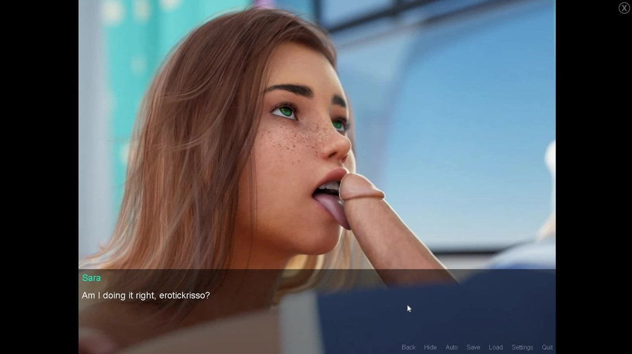 Milf City, Sara taille une belle pipe à Erotickrisso
