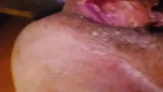Fucking Granny In The Ass Making Her Pussy Spray