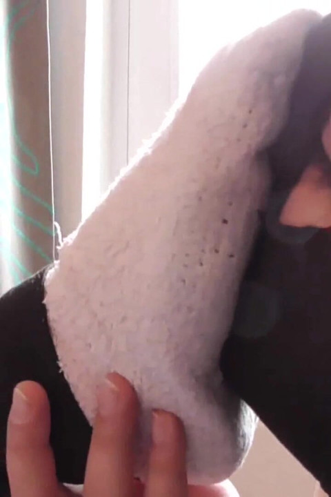 Sock sniffing, smelling training by Mistress Ronja