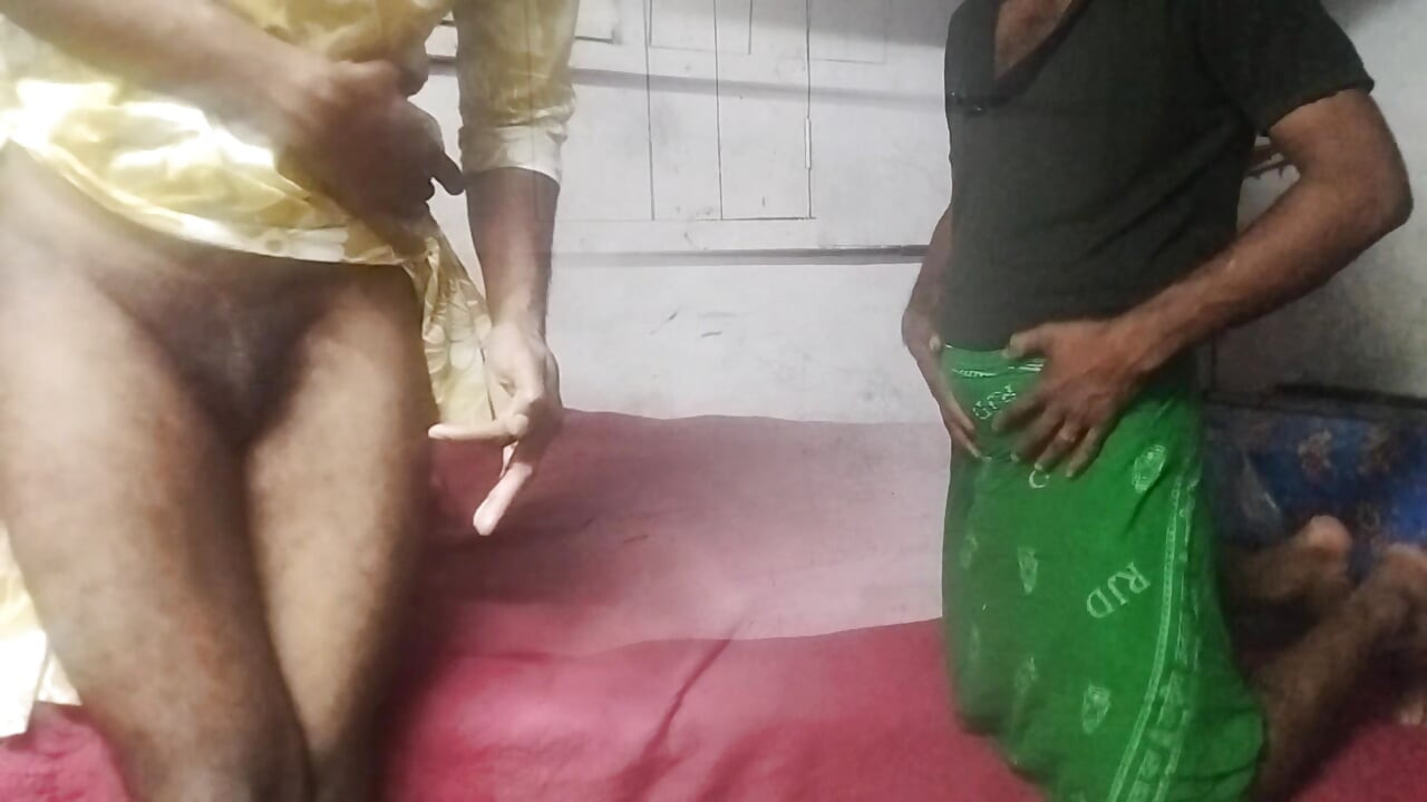 Gay boy focking A shemale girl in home