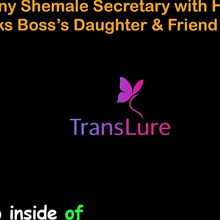 English Audio Sex Story - Tall Ebony Shemale Secretary with Huge Cock - Fucks Boss’s Stepdaughter & Friend - Part 2