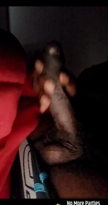 Laying in my clients bed Playing with my dick.