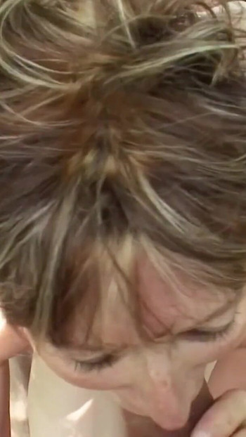 Spectacular moment from "Mature Grandma Seduced to Outdoor Fuck by Teen on Way Home"