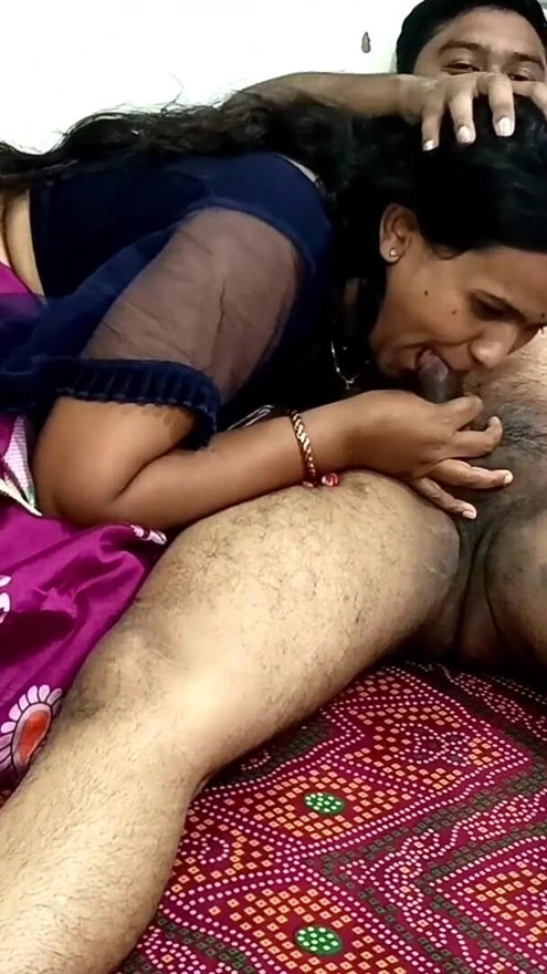 Indian Desi Kavita  Fuck with Brother in law's son because  her husband not at home and she want lot of sex | Clip 1