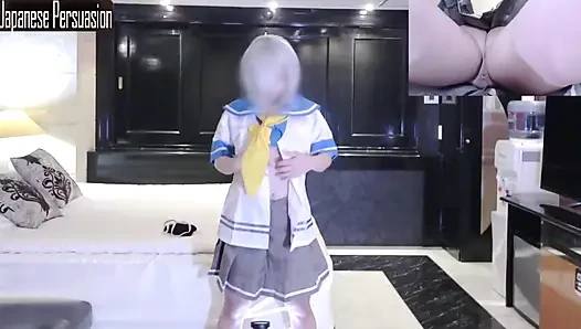 Cosplay und perfekte G-Körbchen-Taille, Solo-Charme, der verspielte und private Momente einfängt 1