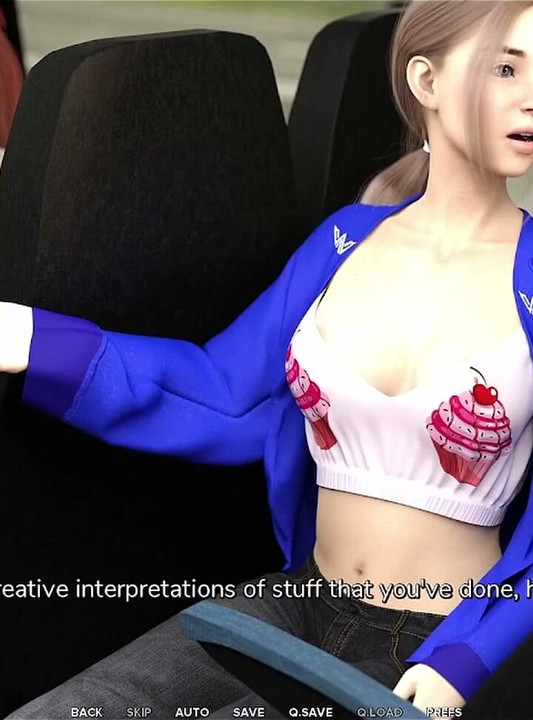 Taboo University - Hot Emo Girl Snacks All My Juicy Cum in a Bus