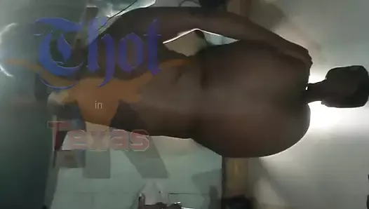 African American Ebony enJoi Da Pussy Butt Naked Model 01