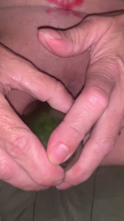 Squirting and cucumber thinking of you | Clip 1