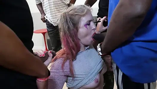 Christie Wett Airtight Gangbang