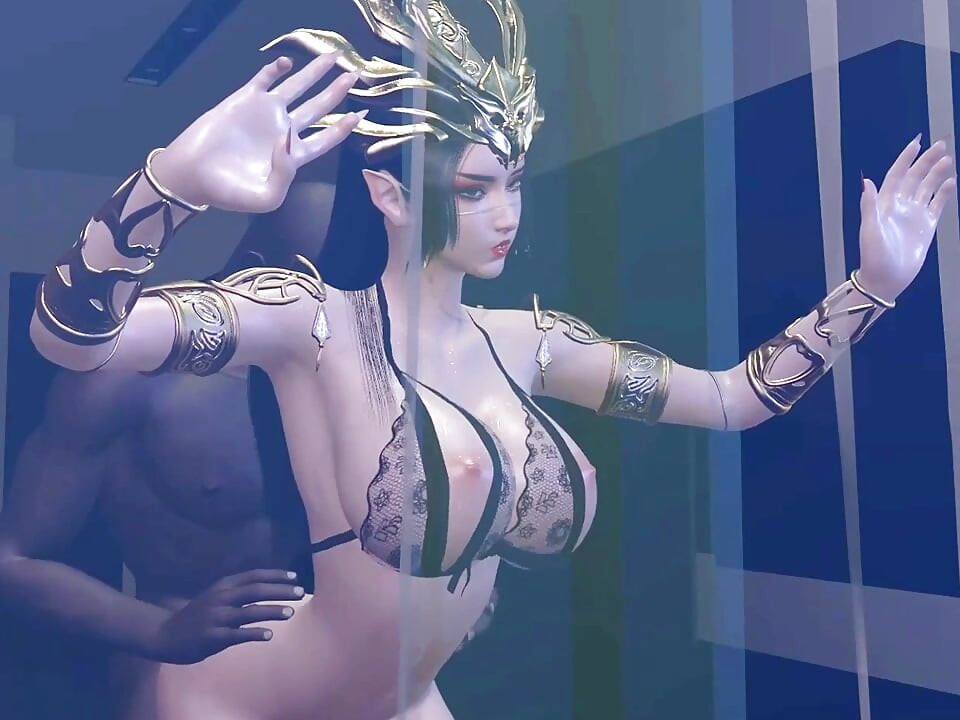 Sedução 3D Desencadeada: Deusa das Curvas - Animação 3D Hentai