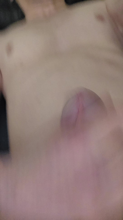 Today my morning masturbation
