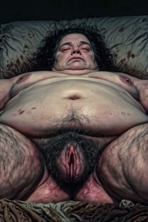 Une grosse BBW excitée à la chatte poilue se masturbe en solo - orgasme humide et gémissant