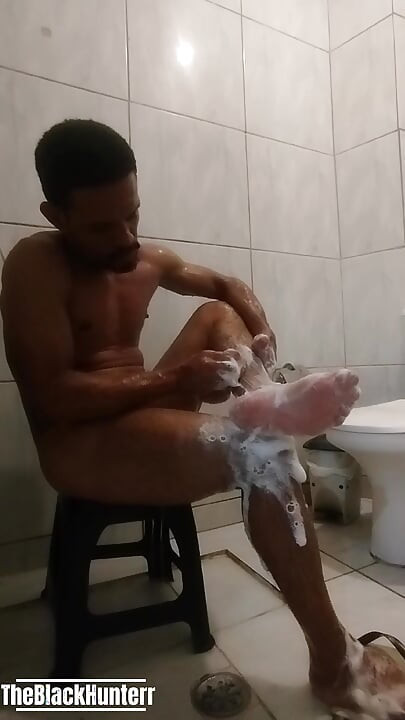 Zdjęcia kolegi w łazience