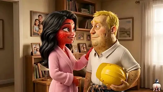 Bölüm 1 - sevimli çilek kız ve patates adam şehvetli anları paylaşıyor yapay zeka hentai